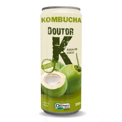 kombucha água de coco